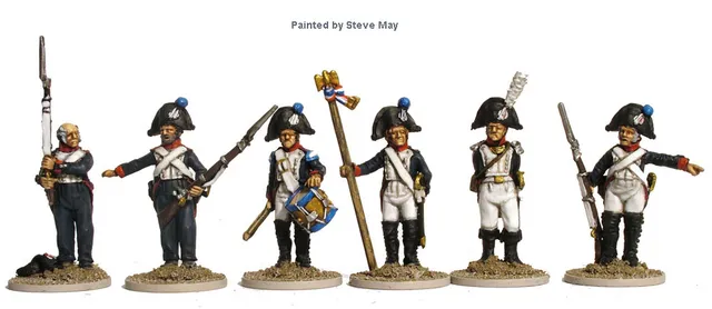 Perry Miniatures FN147 Garde nationale Paris 1814 command métal