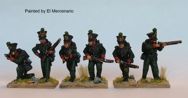 Perry Miniatures Carlist War ISA49 figurines tirailleurs BAL shako