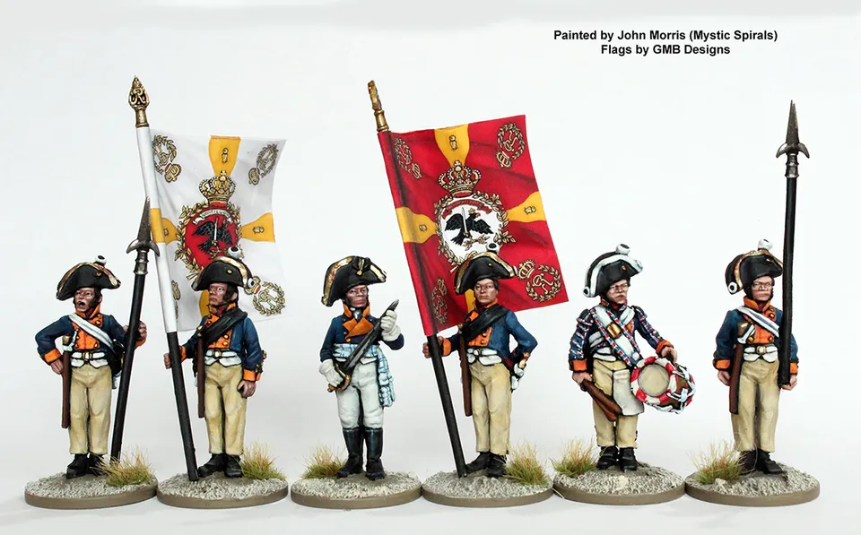 Perry Miniatures EP 1 figurines Mousquetaires commandement