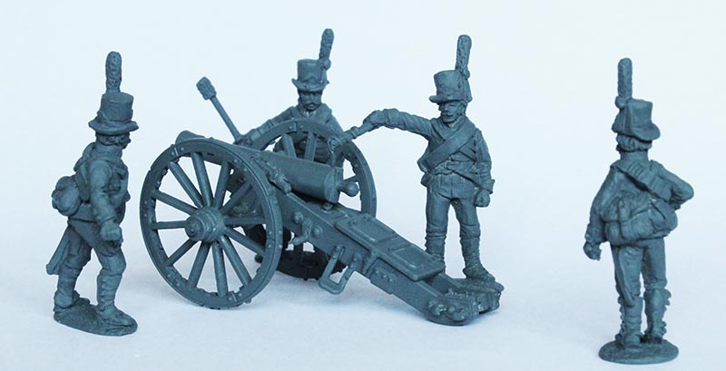 Perry Miniatures Napoleonic SWED 15 figurine artillerie suédoise 6 livres