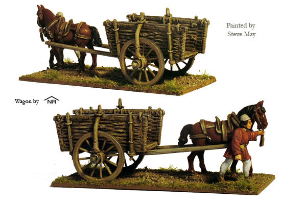 Perry Miniatures War Roses WR35 charrette osier miniature 28mm