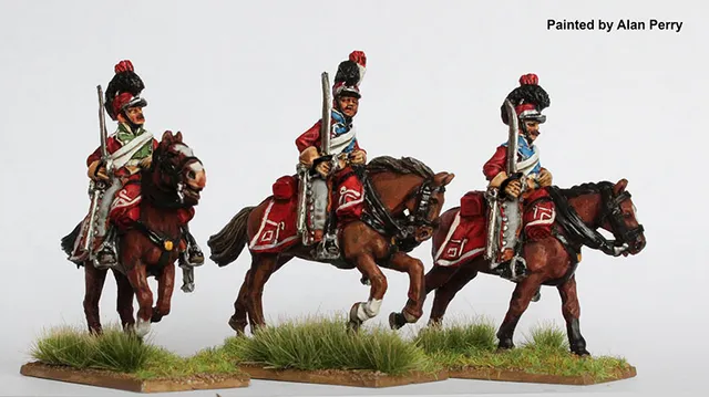 Perry Napoleonic DAN 21 dragons légers figurines 28mm