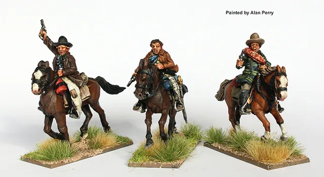 Perry Miniatures ACW 116 figurines cavalerie confédérée galop