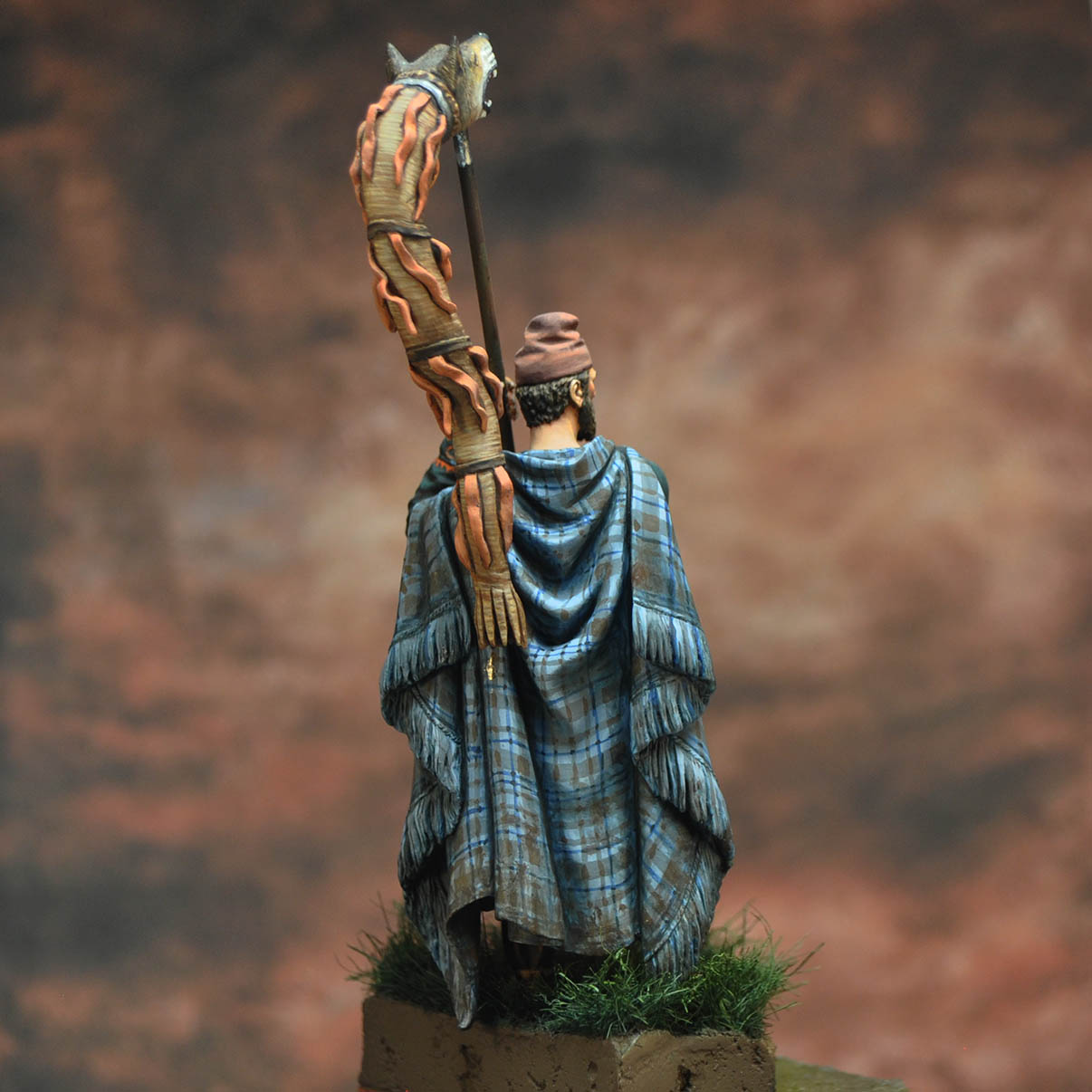 Art Girona Serie Historical Decebalus figurine roi Dacie