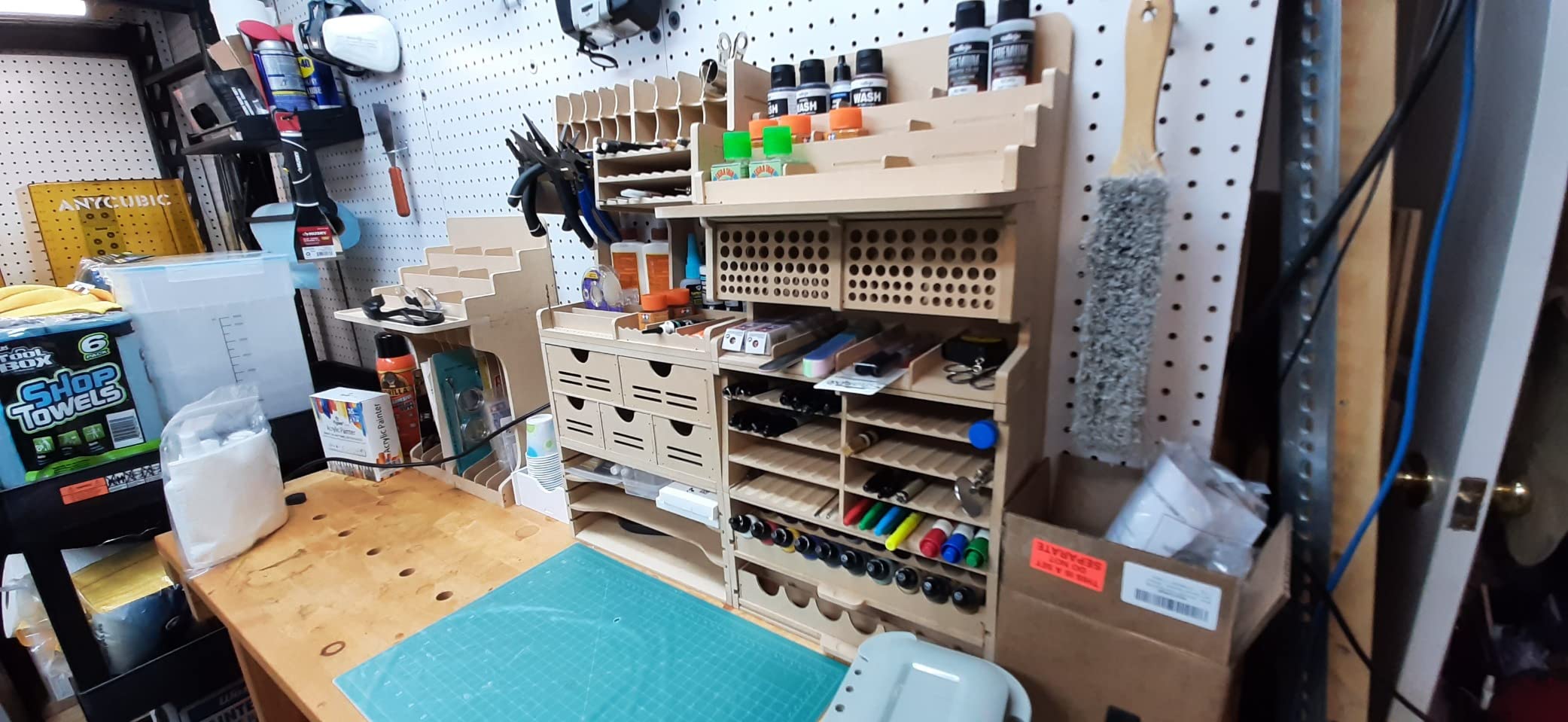 Bucasso Hobby Organizer Set GK10 station 8 modules MDF