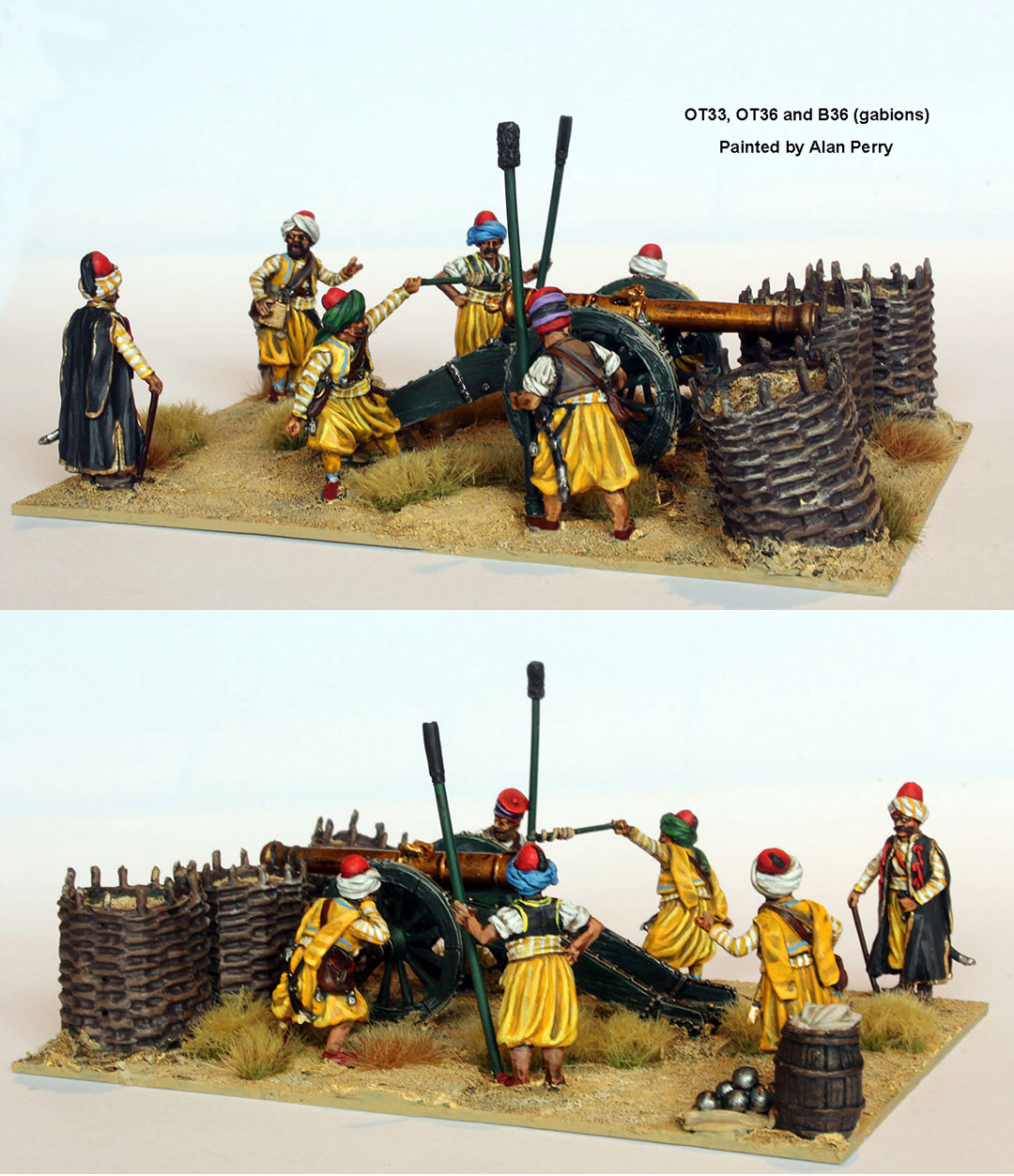 Perry Miniatures Napoleonic OT 33 figurines artillerie lourde sans canon