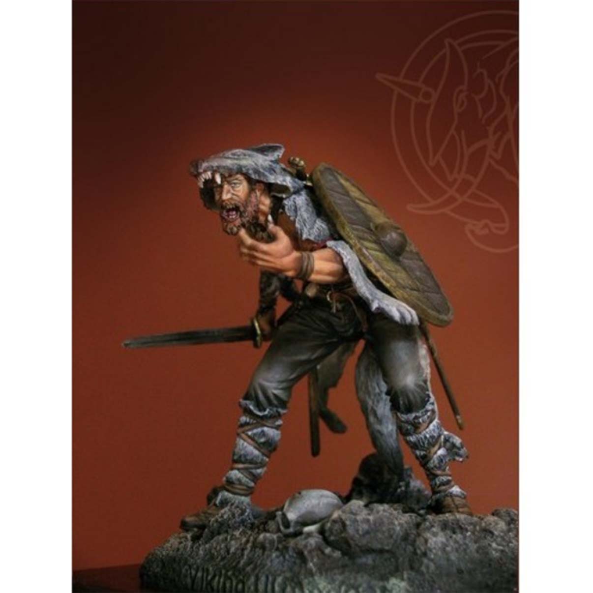 Art Girona Miniatures Viking Ulfhednar figurine guerrier