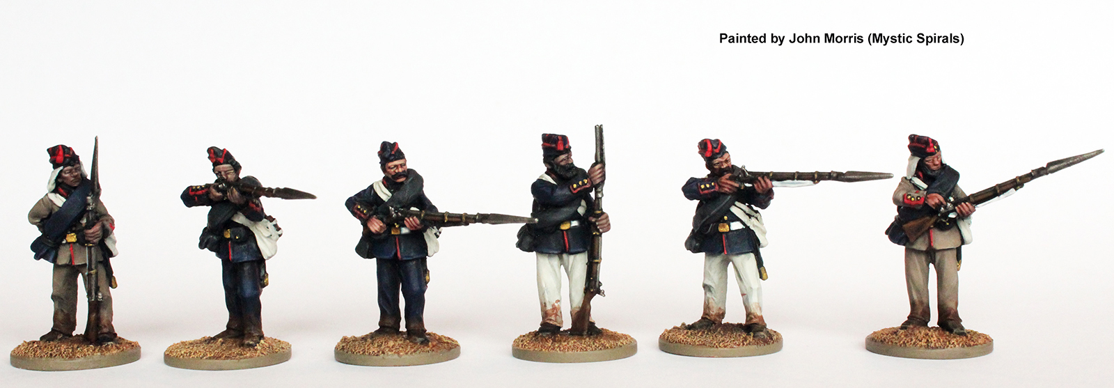 Perry Miniatures Triple Alliance TA 5 Fusiliers brésiliens figurines