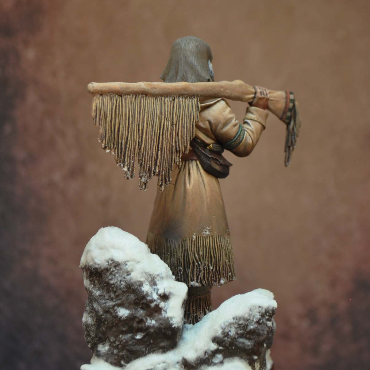 Art Girona 70mm Mountain Man 1835 figurine 70 mm trappeur