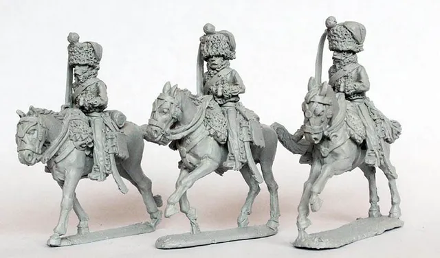 Perry Miniatures Napoléon FN200 hussards figurines galop