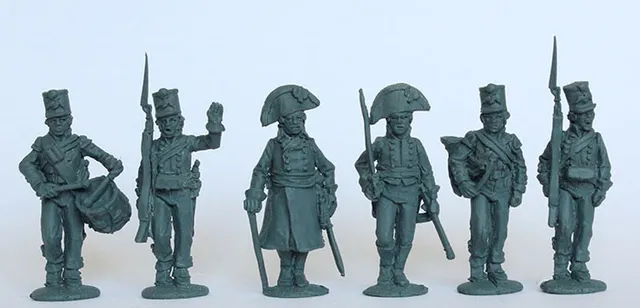 Perry Miniatures EP 20 commandement fusiliers figurines 28mm