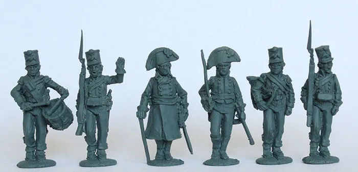 Perry Miniatures EP 20 commandement fusiliers figurines 28mm