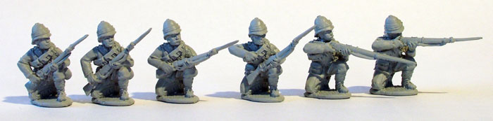 Perry SB77 Infanterie montée à genoux 28mm