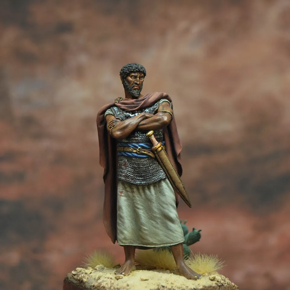 Art Girona Serie Historical Masinissa figurine roi numide