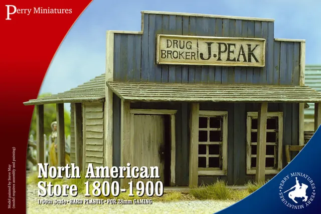 Perry Miniatures RPB2 North American Store maquette bâtiment 1/56