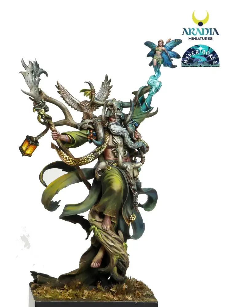 Aradia Minis Hyperborea Finegas figurine guerrier barbare