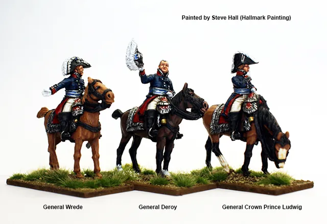 Perry Miniatures Napoleonic BAV 1 haut-commandement figurines bavarois