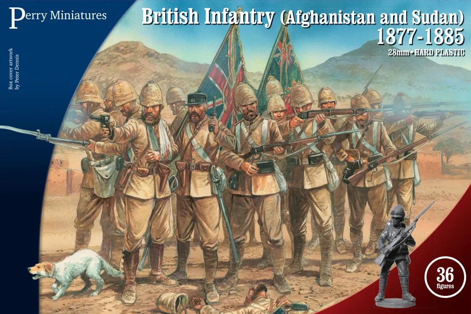 Perry Miniatures VLW1 infanterie britannique boîte 36 plastique
